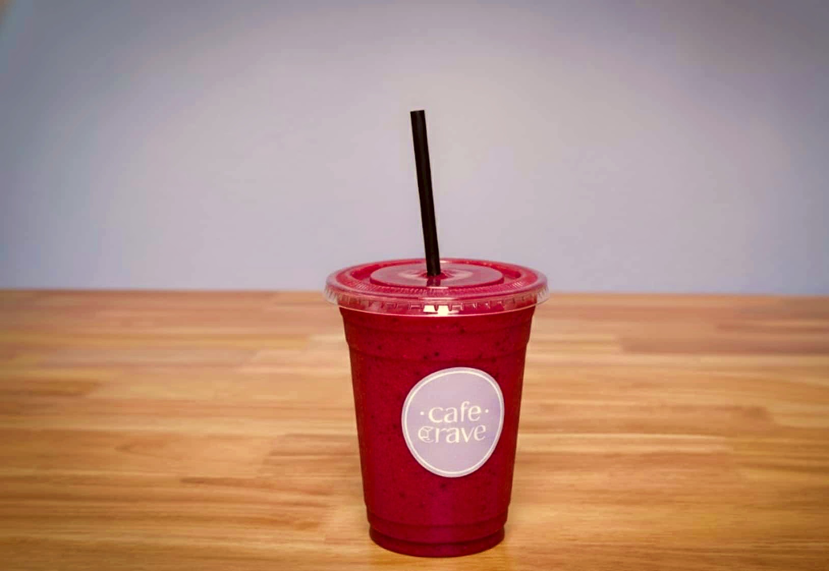 Smoothie – Berry mix, banan og æble