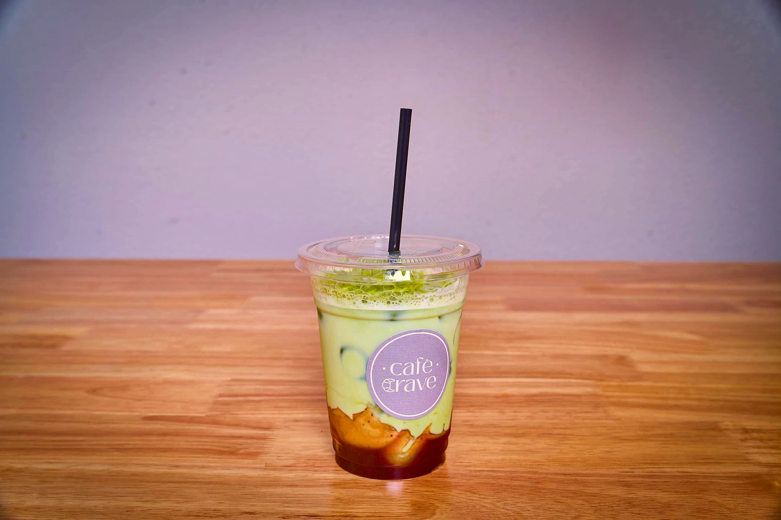 Iced Blueberry Matcha