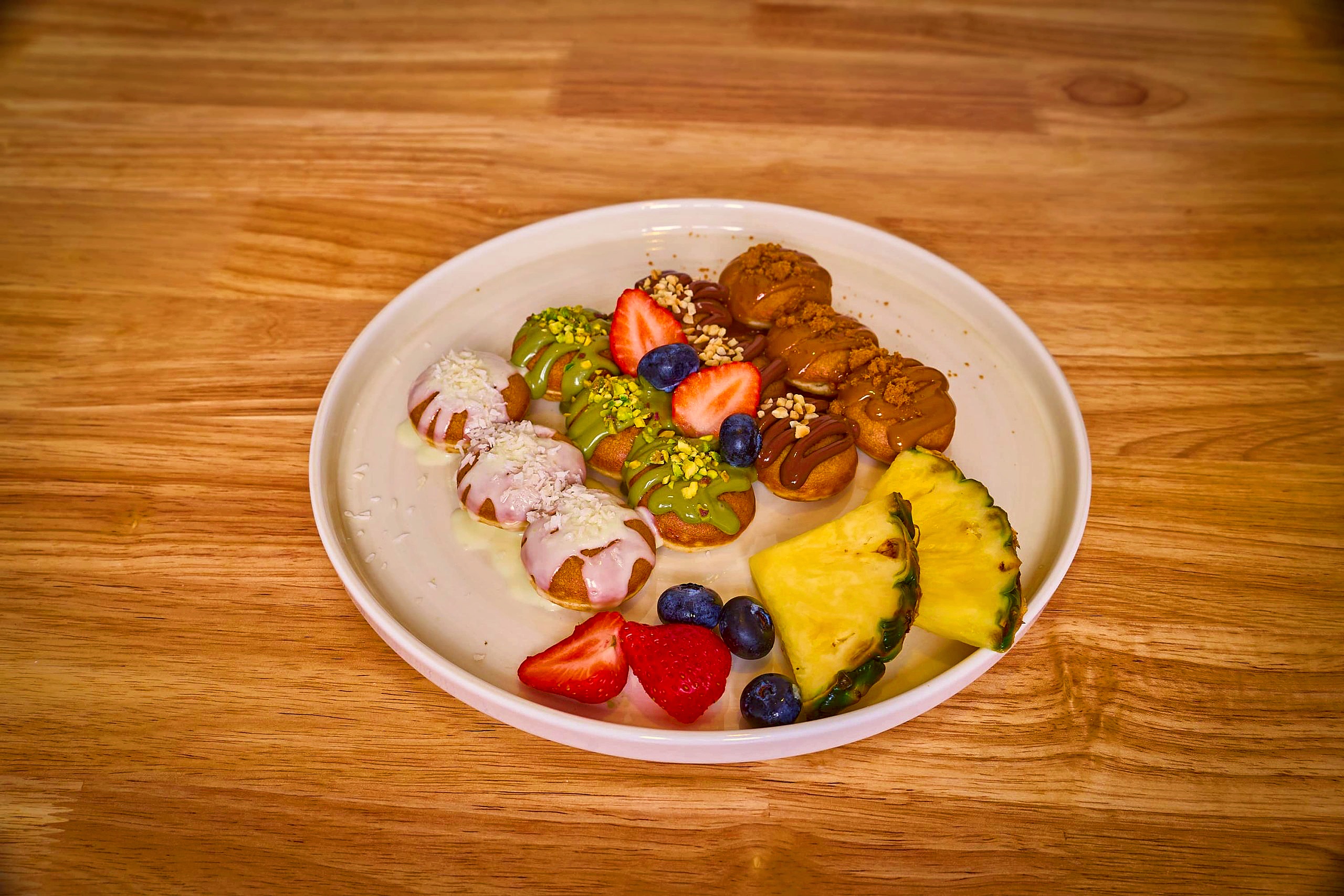 Fluffy pandekager hos Café Crave